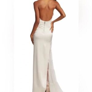 Alice and Olivia Champagne Gown